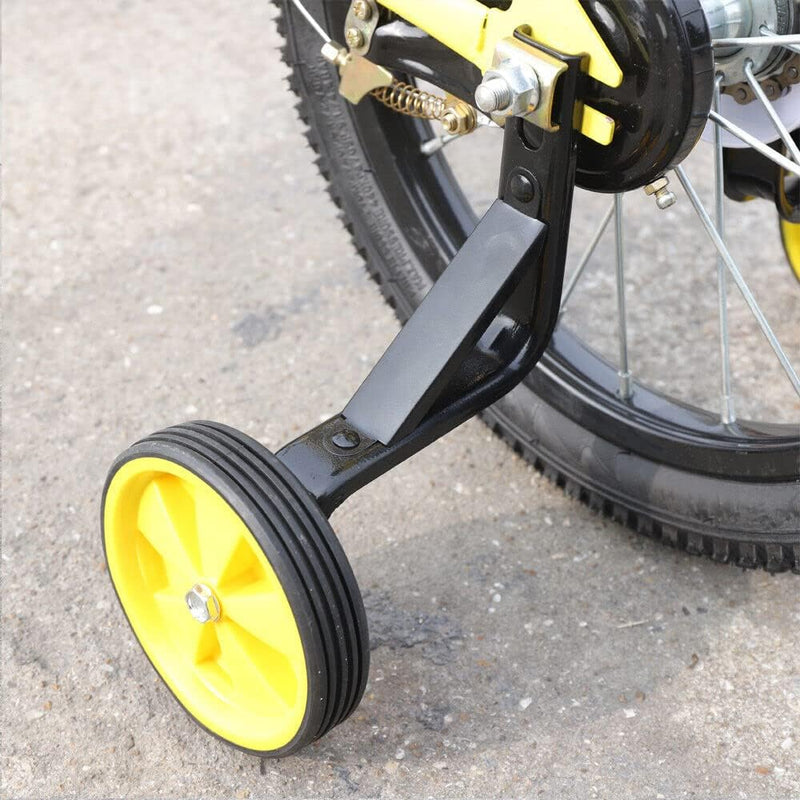 Futchoy 16 Zoll Kinderfahrrad, Kinderfahrrad mit Abnehmbaren Stützrädern, Tretfahrrad für Jungen und