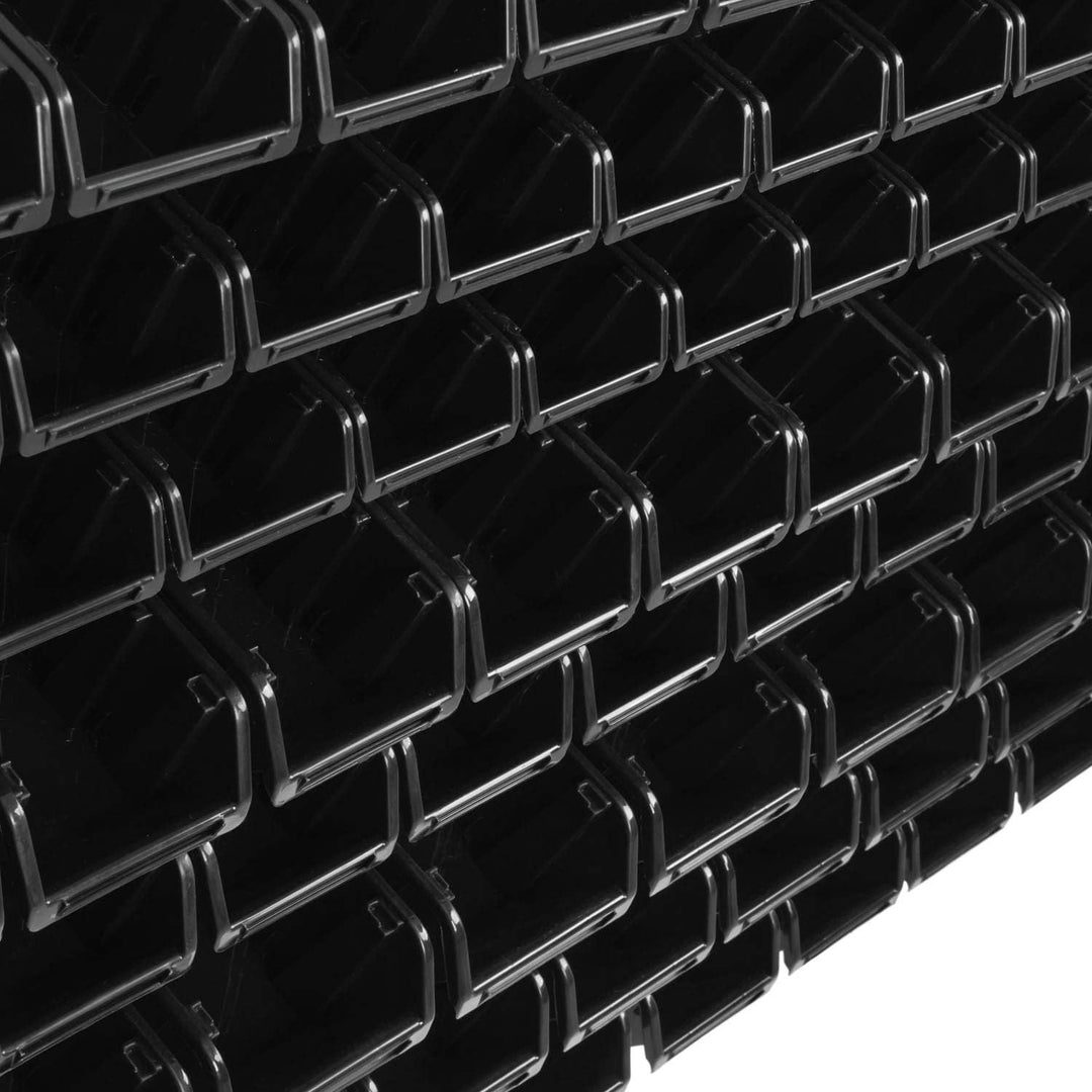 PAFEN Lagersystem Wandregal – 1158 x 780 mm - Stapelboxen Sichtlagerkästen Schüttenregal – Wandplatt