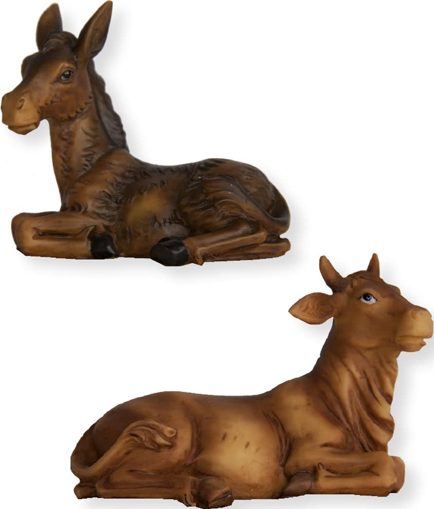 Krippenfigur Ochs & Esel 3,6 cm