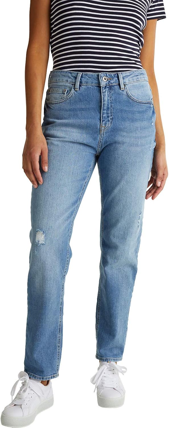 edc by Esprit Damen 040CC1B336 Jeans, 903/BLUE Light WASH, 25/32