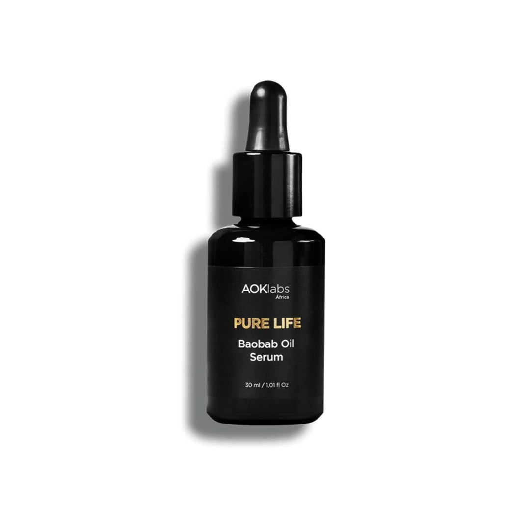 AOKlabs - Baobab Oil Day & Night Facial Serum I Leistungsstarkes Anti-Aging-Serum, angereichert mit