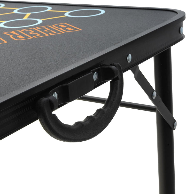 CampFeuer Bierpong Tisch | Klappbarer 6 in 1 Multigame Tisch | Beer Pong Tisch für Rage Cage, Trinks