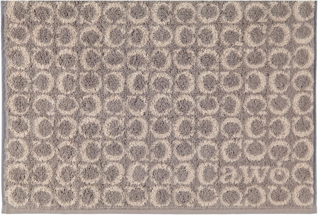 Cawö Luxury Home Duschtuch Two-Tone 605 | 70 Graphit - 80 x 150 Duschtuch 80 x 150 cm, Duschtuch 80
