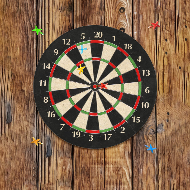 KEAGAN Holzmaserung Dartscheibe Wandschutz Dartscheibe Surround Wandschutz Filz Dartscheibe Wandschu