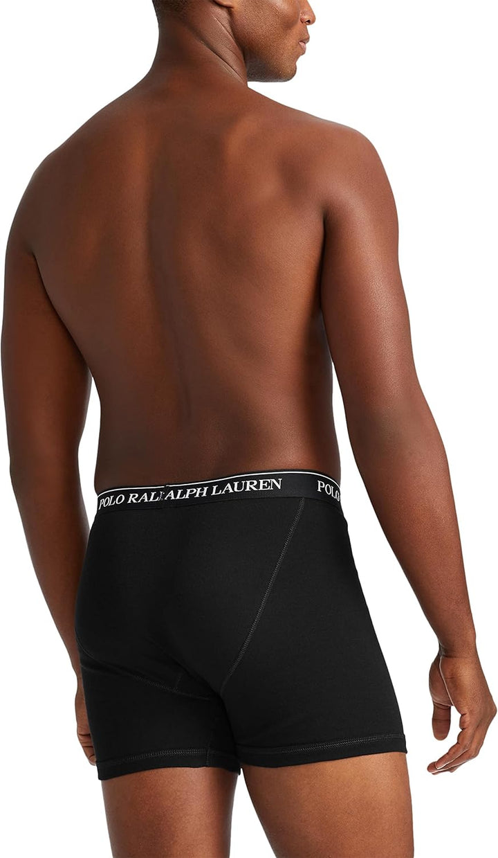 Polo Ralph Lauren Herren Baumwolle mit Klassischer Passform Boxershorts (3er Pack) XXL Polo Schwarz/