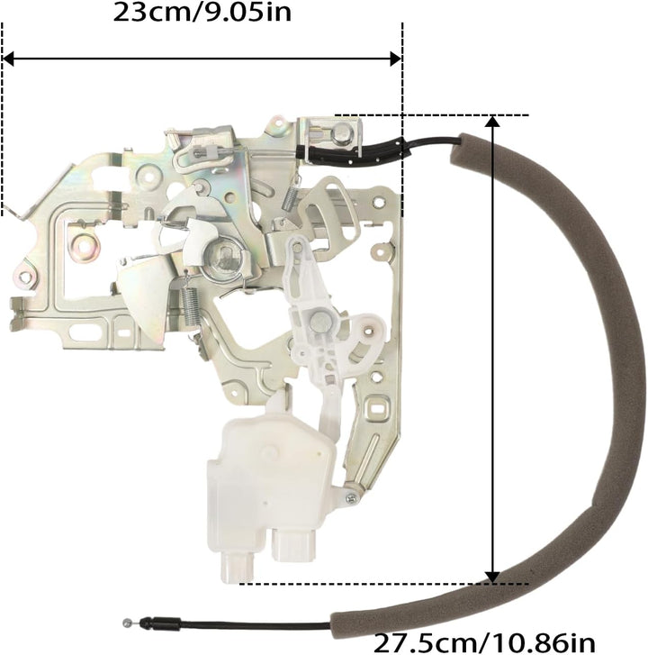 Türschlossmechanismus hinten rechts passend für Master 3 NV400 Movano B Türschloss Heckklappe mit Ze