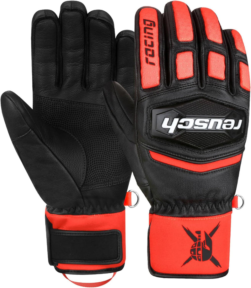 Reusch Unisex – Erwachsene Fingerhandschuhe Worldcup Warrior Team Warm, Winddicht, Extra Atmungsakti
