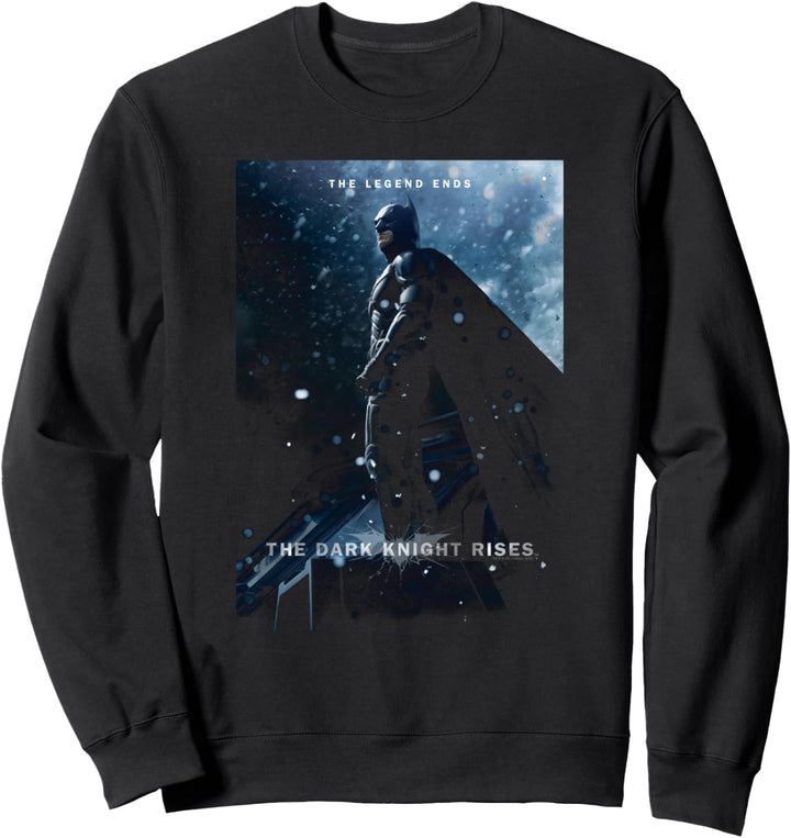 Batman Dark Knight Rises Batman Poster Sweatshirt