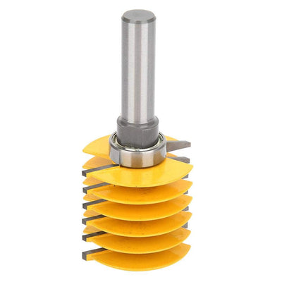 Verleimfräser, 1/2-Zoll Schaft Finger Joint Fräser, Fugenfräser Holzfräser Router Bit, für Dichtebre