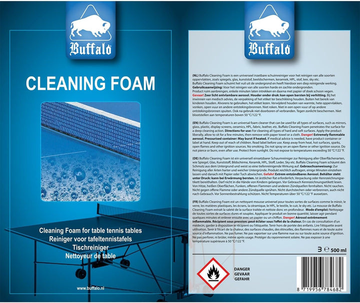 Buffalo Tischtennisplatte Reinigungsspray