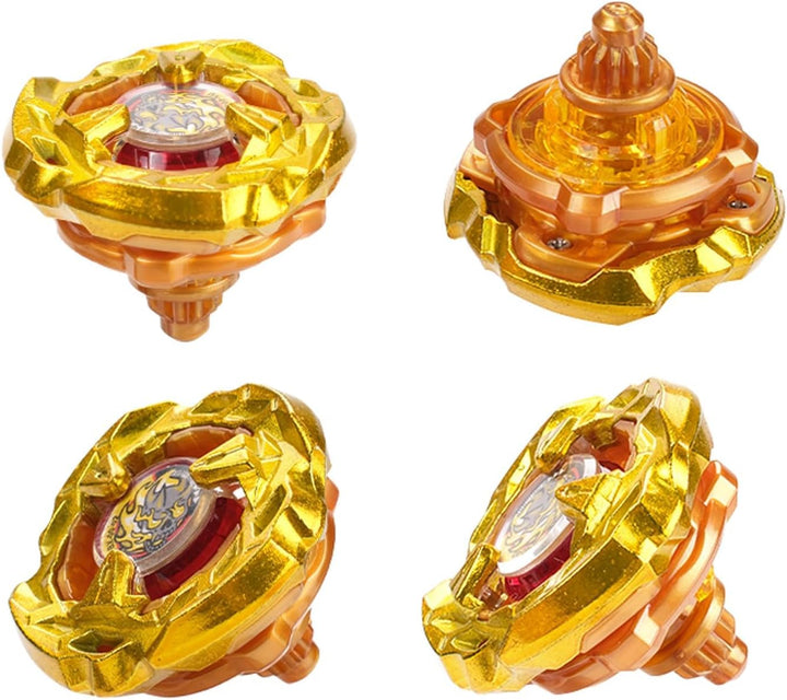 kreisel X Battle Set, 6 rechte Gryo und 2 X Launhcers, Great Starter Gyro Pack für Jungen Spielzeug