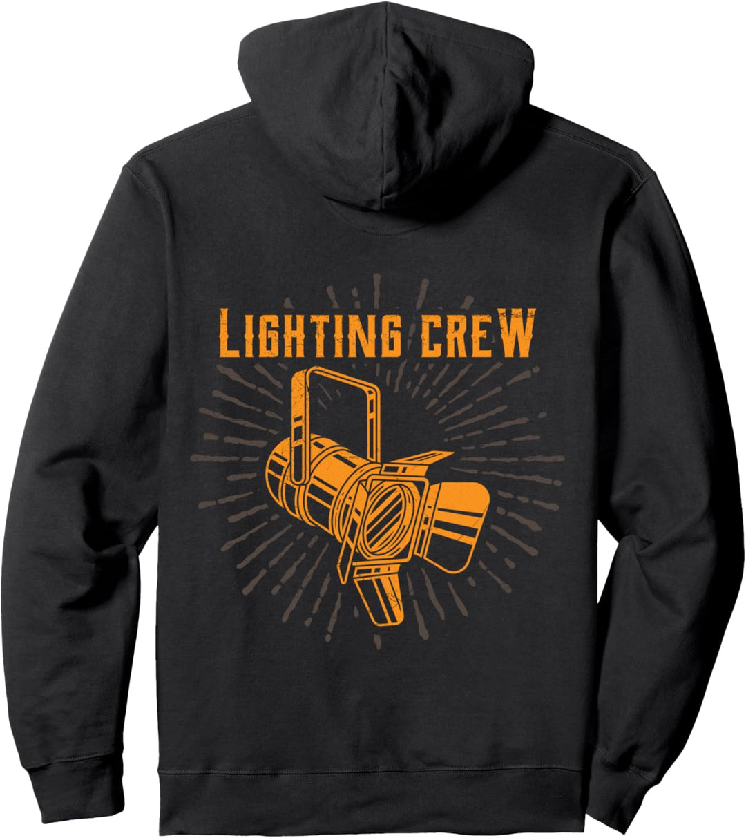 Lichttechniker Lighting Crew Veranstaltungstechniker Pullover Hoodie