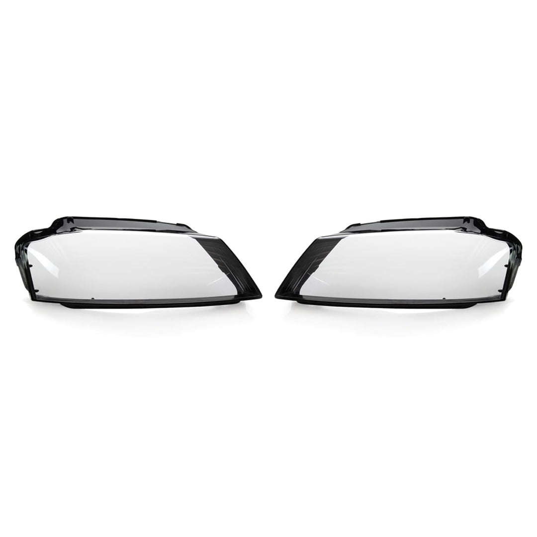 LST Scheinwerferglas (2er Set) Streuscheibe Frontlicht Abdeckung Glas links + rechts transparent sch