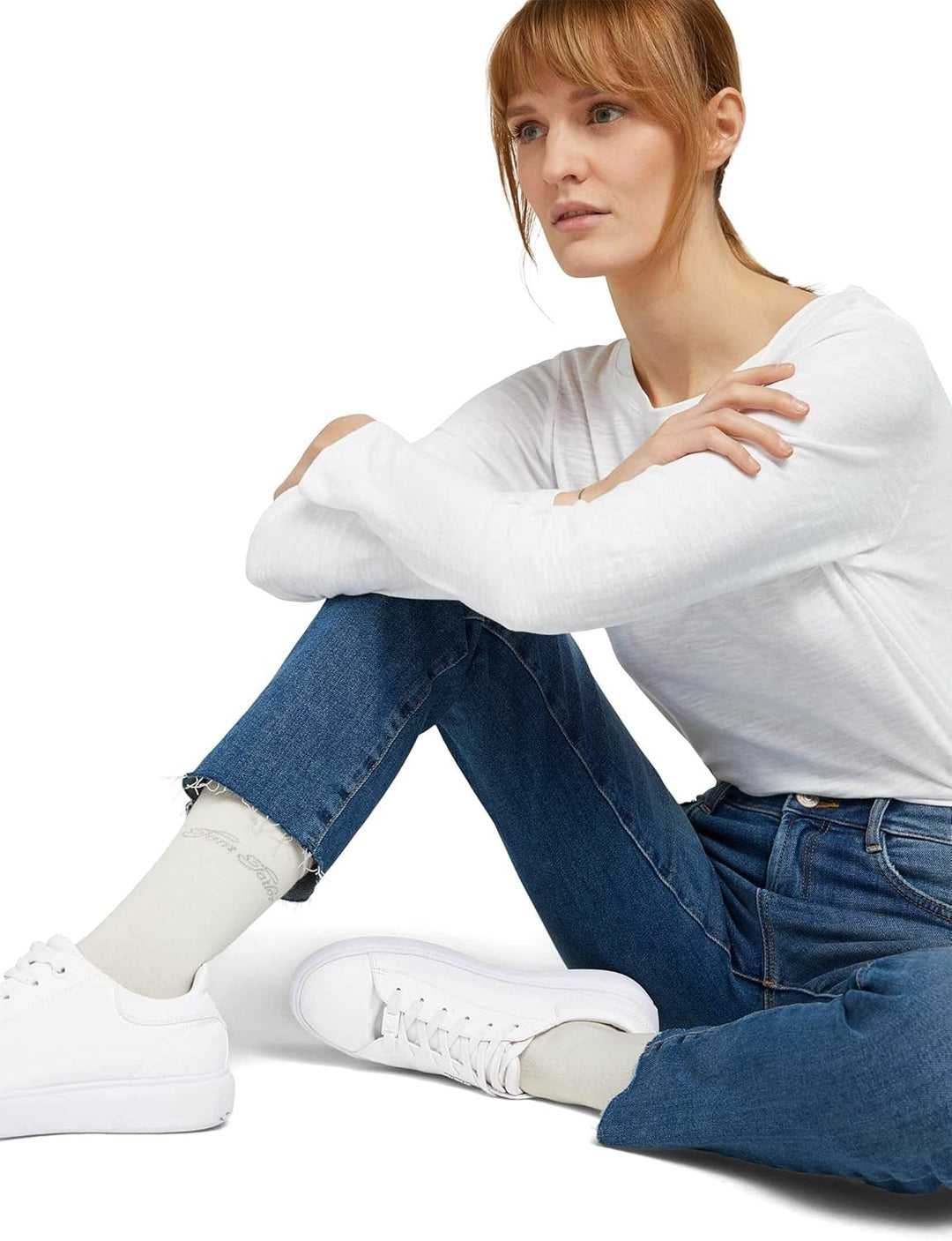 TOM TAILOR Damen Jeanshosen Kate Slim Jeans Light Stone wash Denim,30,10280,6000