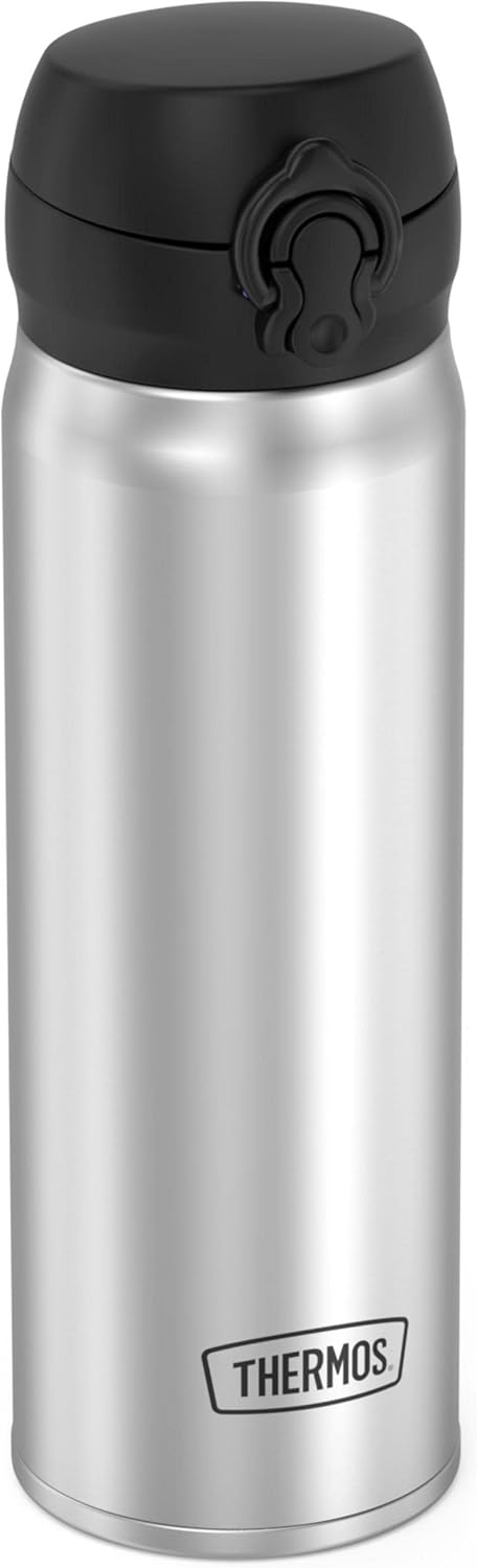 THERMOS 16 Ounce Stainless Steel Direct Drink Bottle, Stainless Steel