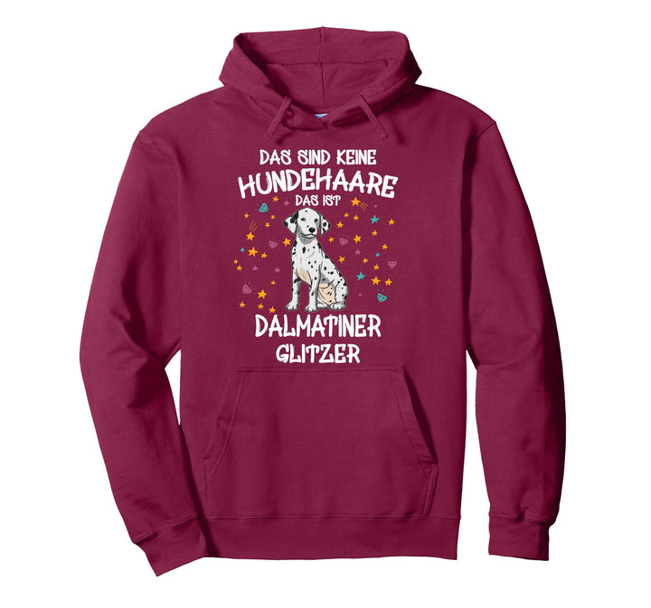 Dalmatiner Glitzer Hundehalter Hundebesitzer Geschenk Hunde Pullover Hoodie