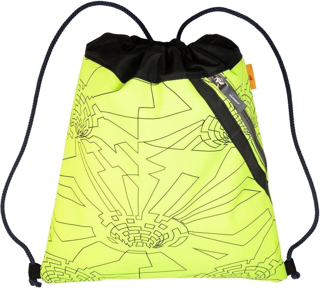 DerDieDas ErgoFlex Superflash Neon - Schulranzen Set 5tlg. 800g Gelb, Gelb
