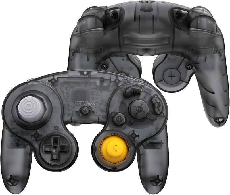 eXtremeRate Grips Case Shell kompatibel mit Nintendo Game Cube Controller, DIY-Ersatz Griff Gehäuse/