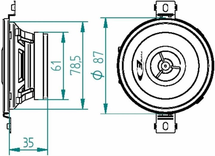 Alpine SXE-1025S - Car Speakers SXE-1025S