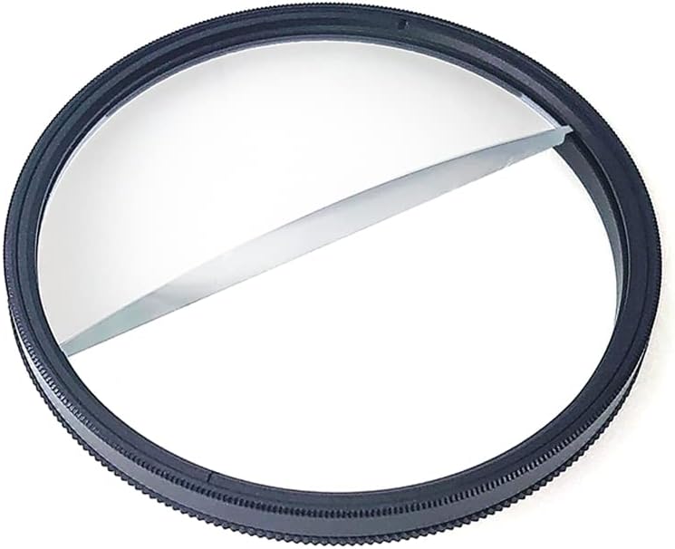 JONGSUN Split Dioptrien Prisma Spezialeffektfilter 77mm FX Glass Glare Widescreen Film Anamorphotisc