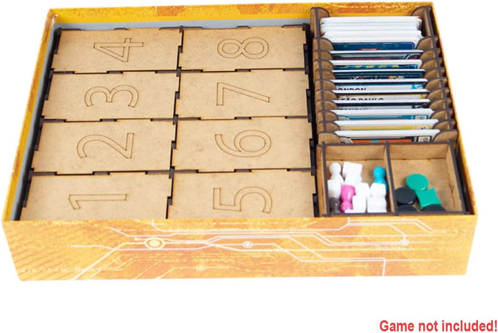 docsmagic.de Organizer Insert for Pandemic Legacy 1 & 2 - Box Einsatz, Pandemic Legacy 1 & 2