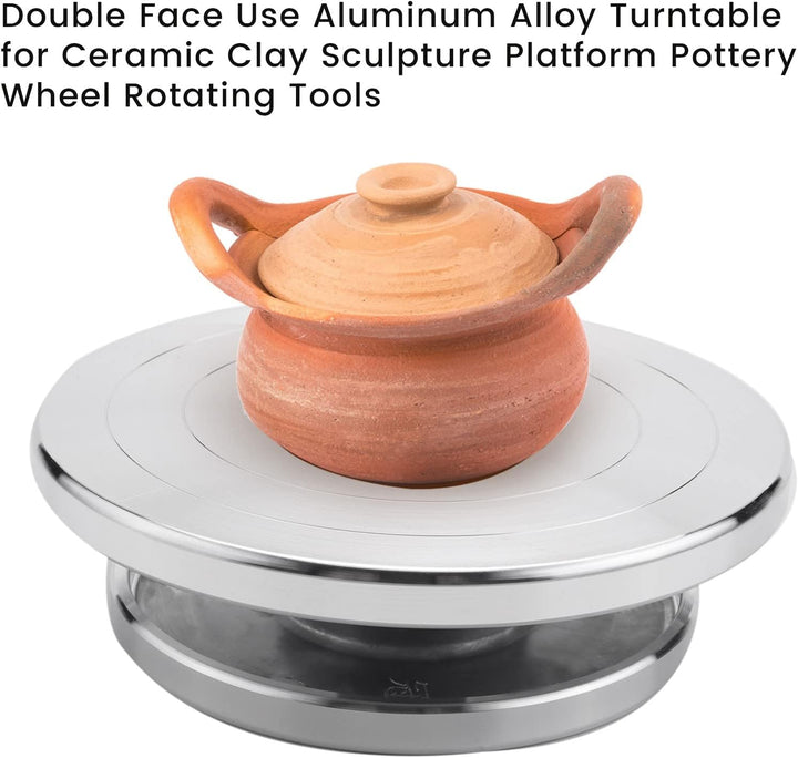Drehscheibe Töpfern 12 / 15Cm Double Face Verwenden Sie Einen Plattenspieler Aus Aluminiumlegierung