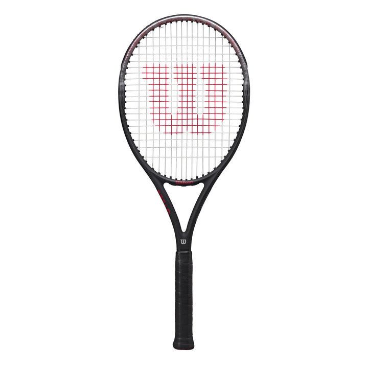 Wilson Pro Staff Precision 100 Tennis Racket 4-1/8" (1) Schwarz / Rot / Weiss, 4-1/8" (1) Schwarz /