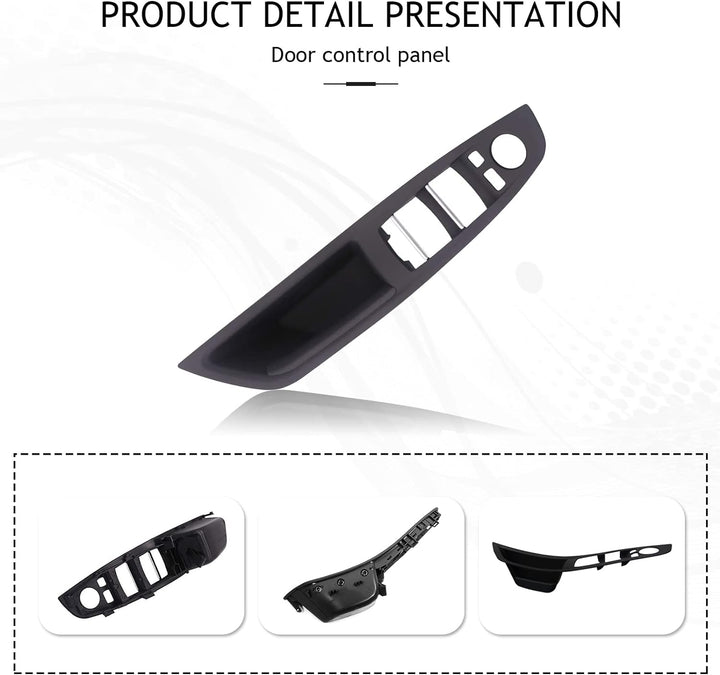 TZYSZDB F10 F11 Systemsteuerung Türinnengriff-Bedienfeld linkslenker für BMW 5 Serie 520 523 525 528