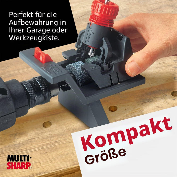 Multi-Sharp 2001 Universal-Bohrer- und Werkzeugschleifgerät, 3-13 mm Durchmesser (für: HSS-Bohrer, H