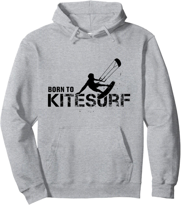 Born to Kitesurf Kitesurfing Board Geschenke Kite Fan Gear Pullover Hoodie