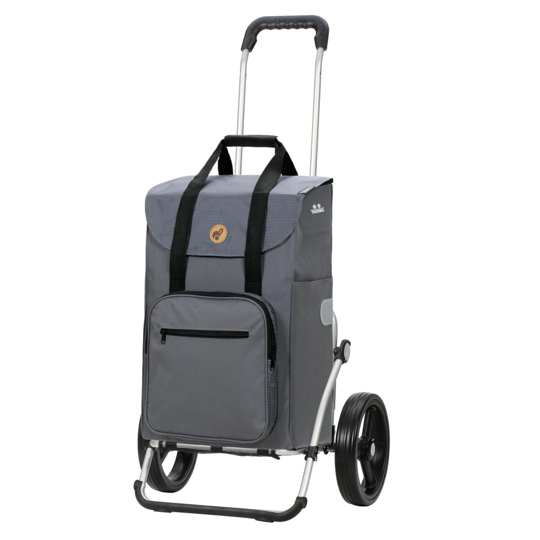 Andersen Einkaufstrolley - klappbar - 45 Liter - mit Kühlfach - Aufhängung für Einkaufswagen - belas