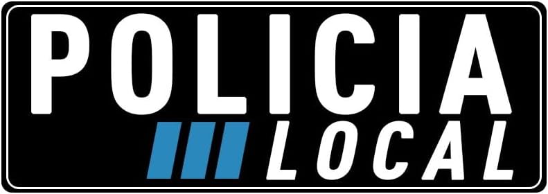 TS Tactical Store PLOCAL POLICIA LOCAL phosphoreszierender 3D-Klettverschluss für Weste | Grösse: 20