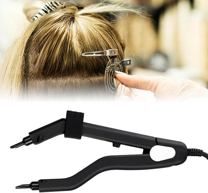 Profi Wärmezange Haar Extensions Iron, 100-240V Haarverlängerungswerkzeug für Haarverlängerung, Salo