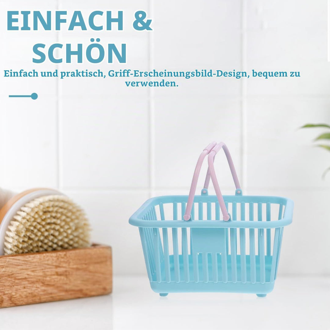 ibasenice Spielzeug Aufbewahrungskorb Set 2 Stück Handliche Einkaufskörbe für Kinder, Obst &amp; Gemüse