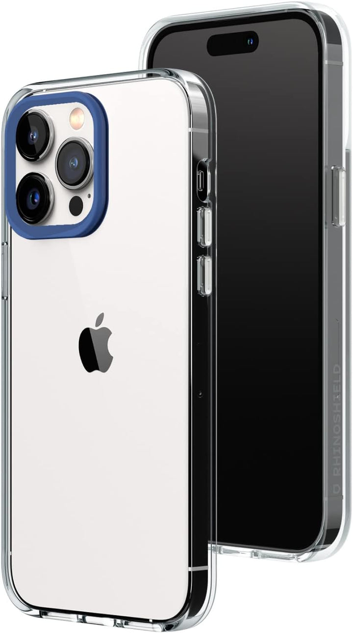 RhinoShield Crystal Clear Case kompatibel mit [iPhone 14 Pro Max] | Fortschrittliche Vergilbungsresi