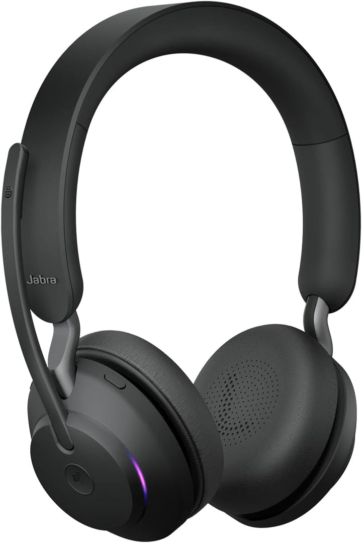 Jabra Evolve2 65 Wireless PC Headset with Charging Stand & Evolve2 65 Wireless PC Headset