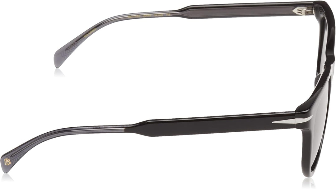 David Beckham Unisex Sunglasses 52 08a/M9 Black Grey, 52 08a/M9 Black Grey