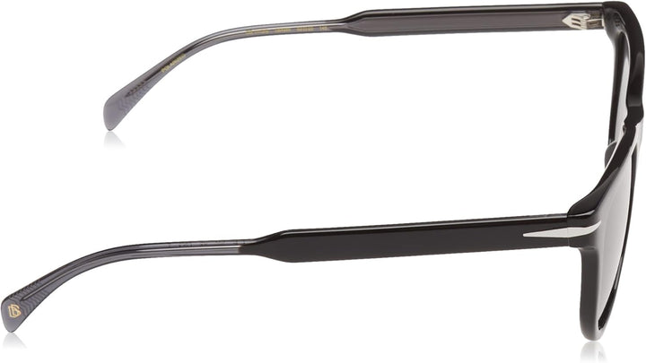 David Beckham Unisex Sunglasses 52 08a/M9 Black Grey, 52 08a/M9 Black Grey