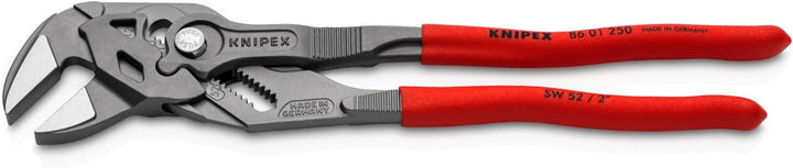KNIPEX Zangenschlüssel, Multi-Schraubenschlüssel, Chrom-Vanadium, atramentiert, 250 mm, 86 01 250 at