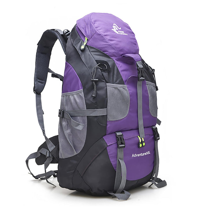 Bseash 50L Leichter wasserfester Wanderrucksack, Outdoor Sport Tagesrucksack Multifunktions Reisetas