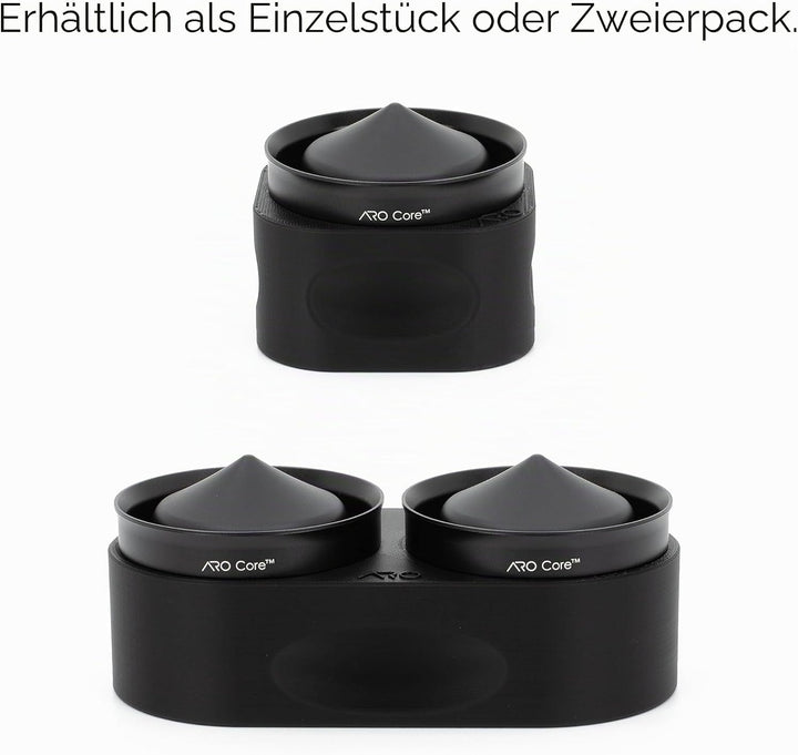 ARO Core™ Espresso-Extraktionskühler aus Aluminium, Kaffeekühlzubehör, gefrorenes Werkzeug (1 Packun