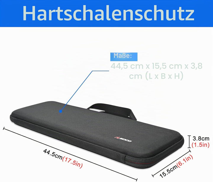 RLSOCO Tasche für Apple Magic Keyboard mit Ziffernblock & für Apple Magic Keyboard und Magic Mouse (