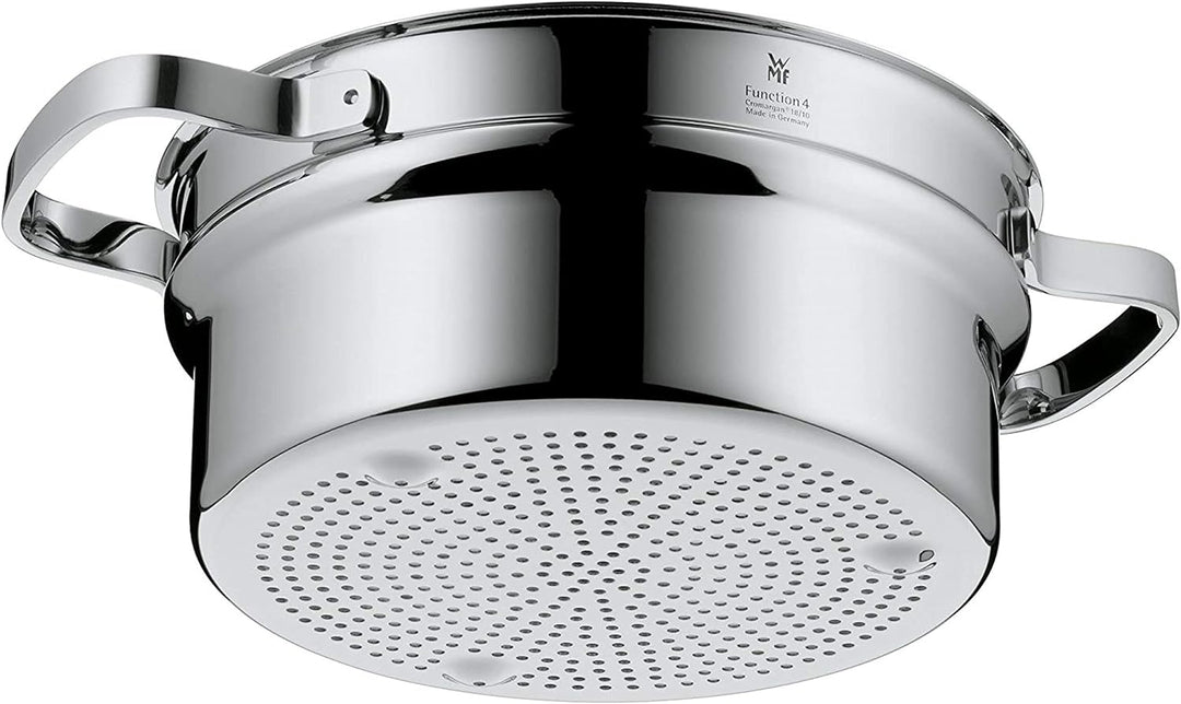 WMF Function 4 Gemüse-/ Kartoffeldämpfer 20 cm, Dampfgarer Einsatz für Topf & Function 4 Topfdeckel