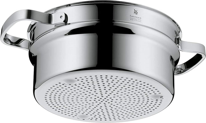 WMF Function 4 Gemüse-/ Kartoffeldämpfer 20 cm, Dampfgarer Einsatz für Topf & Function 4 Topfdeckel