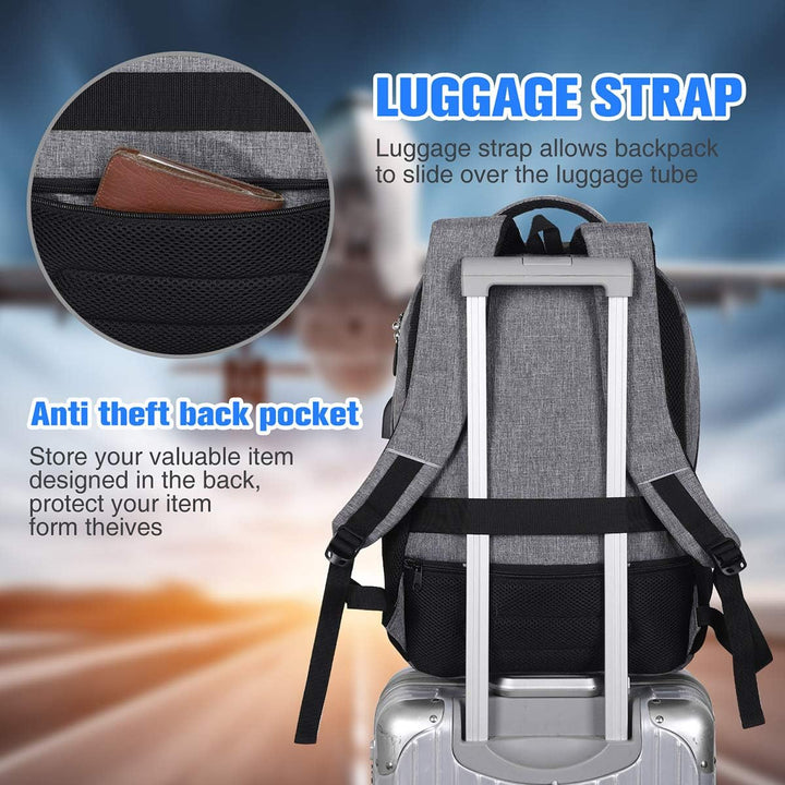 Schulrucksack Jungen Mädchen Teenager, Rucksack Schule Laptop Rucksack für Herren Damen Daypacks für