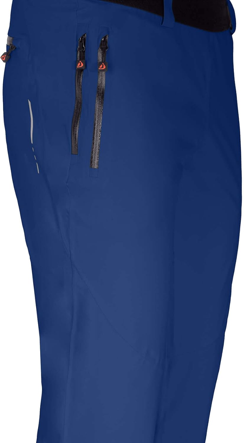 Bergson Seeth Thermo | Herren (Über-) Regenhose - recycelter Oberstoff, PFC-frei, elastischer Comfor