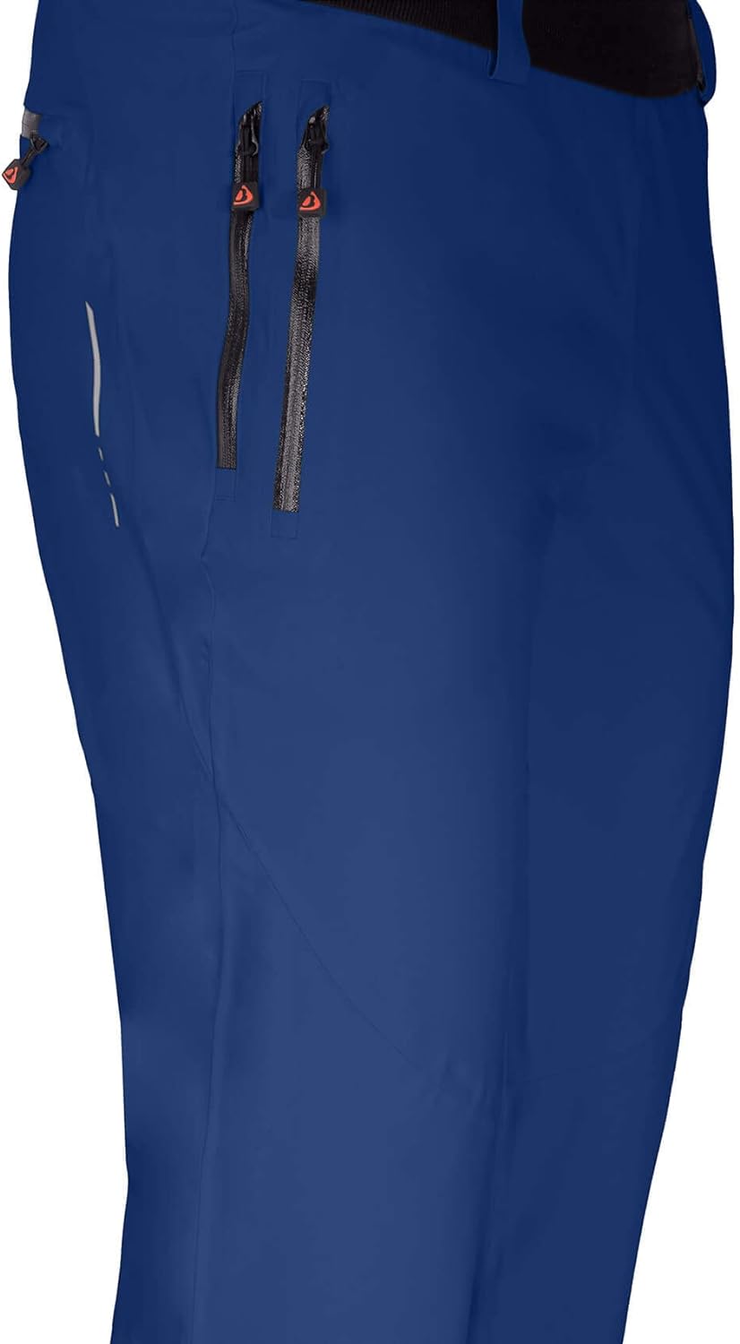 Bergson SEETH Thermo | Herren (Über-) Regenhose, leicht wattiert, recycelt, 20000 mm Wassersäule - r
