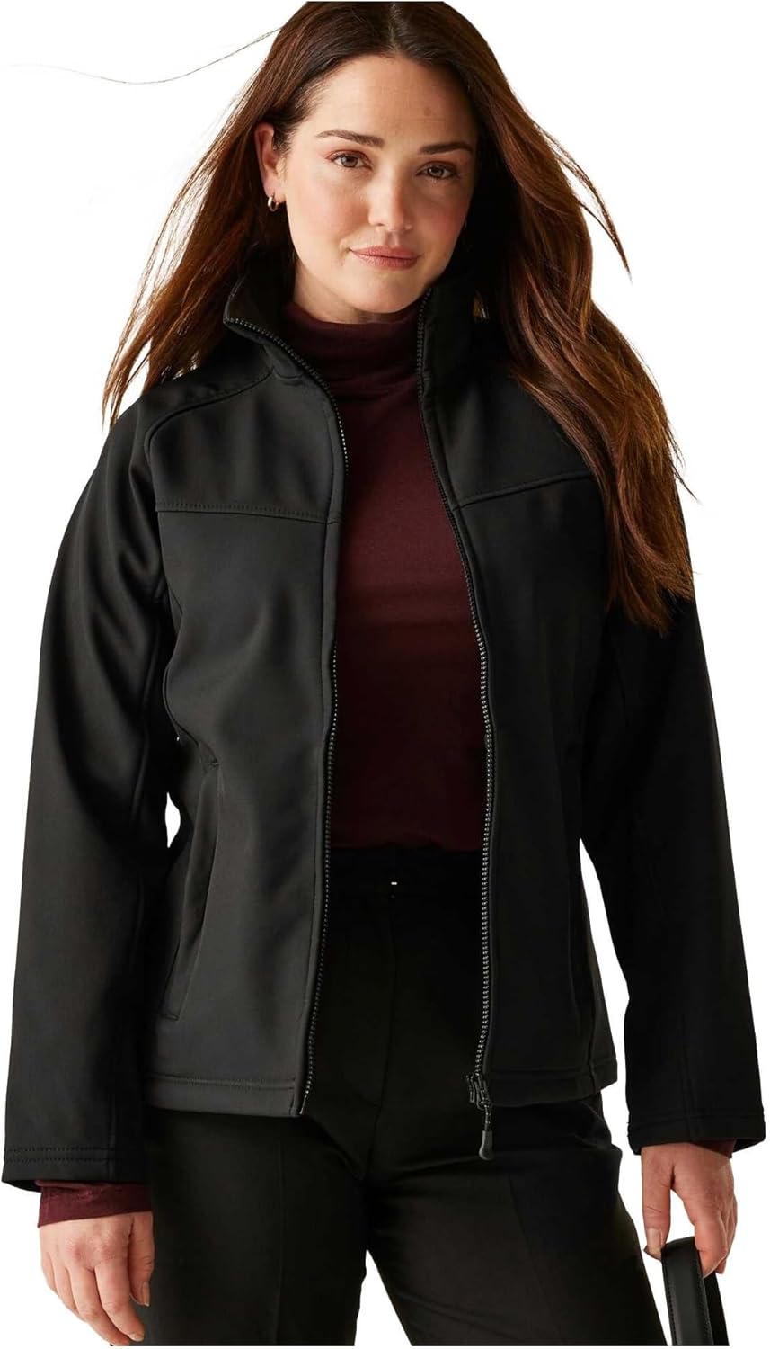 Regatta Professional Womens Uproar Softshell Jacket - Black 22 Schwarz, 22 Schwarz