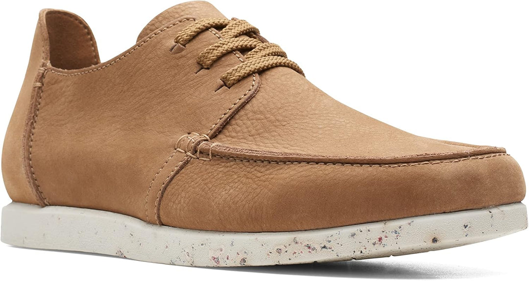Clarks Herren Shacrelite Low Oxford 45.5 EU Dark Sand Nubuck, 45.5 EU Dark Sand Nubuck