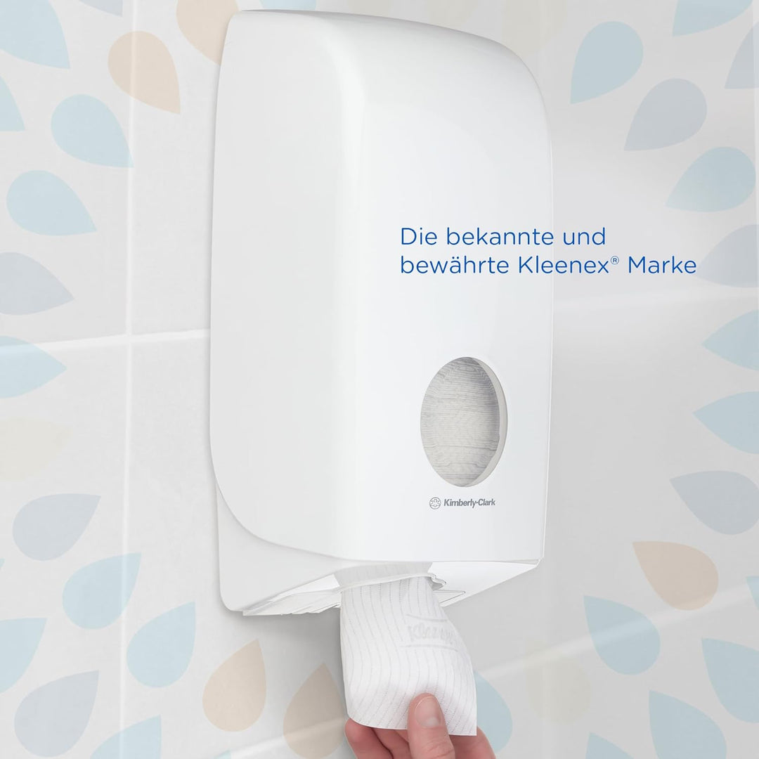Kleenex Toilettenpapier 8408 – 2-lagiges Klopapier in Grosspackungen – 36 Packungen x 200 Blatt (7.2